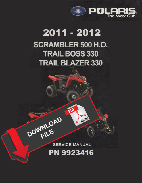 Polaris 2012 Scrambler 500 Service Manual