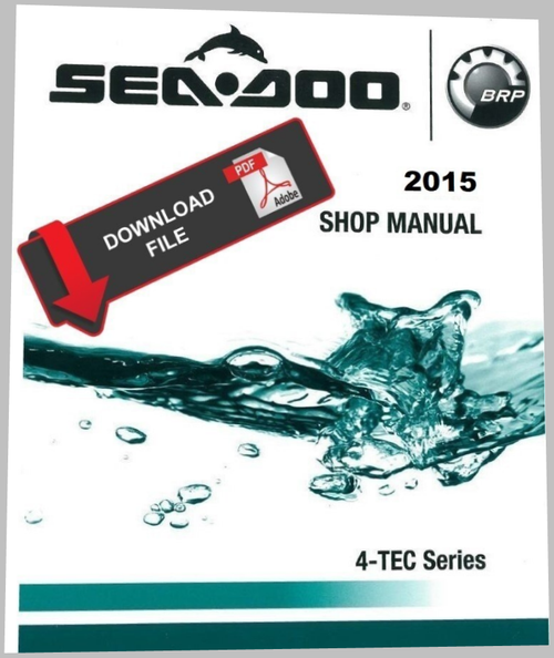 Sea-Doo 2015 GTX Limited iS 260 Service Manual