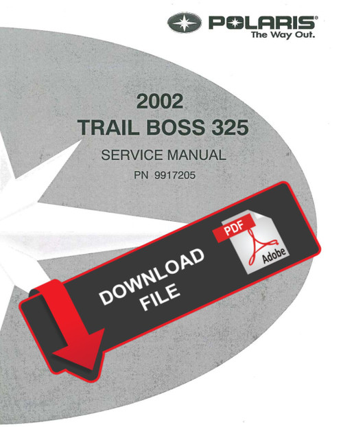 Polaris 2002 Trail Boss 325 Service Manual