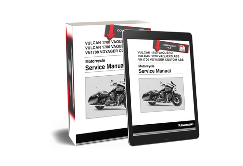 Kawasaki 2014 VN1700 Voyager Custom ABS Service Manual