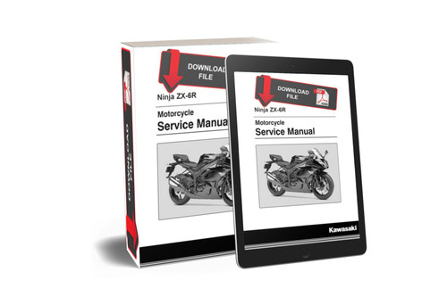 Service Manual Kawasaki 1997 Ninja ZX-6R Repair