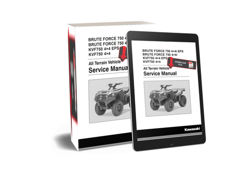 Kawasaki 2012 Brute Force 750 4x4i Service Manual