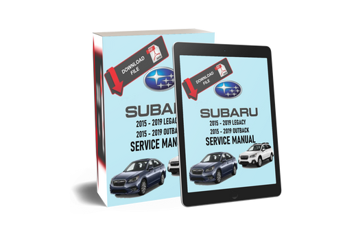 Subaru 2015 Outback 2.5i Premium Service Manual