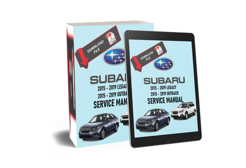 Subaru 2015 Outback 2.5i Touring Service Manual