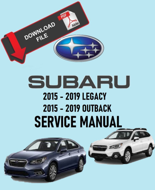 Subaru 2017 Legacy 3.6R Limited Service Manual