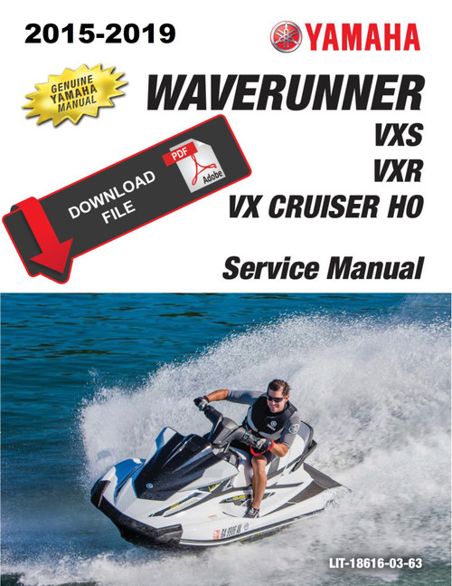 Yamaha 2019 Waverunner VX Cruiser HO Service Manual