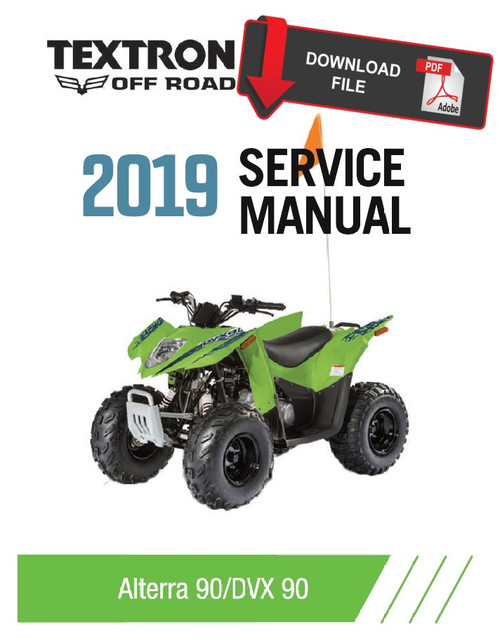 Textron Arctic Cat 2019 Alterra DVX 90 Service Manual