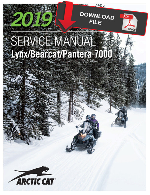 Arctic Cat 2019 Bearcat 7000 XT Service Manual