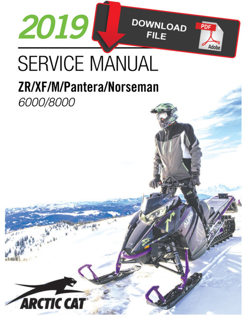 Arctic Cat 2019 Pantera 6000 ES Service Manual