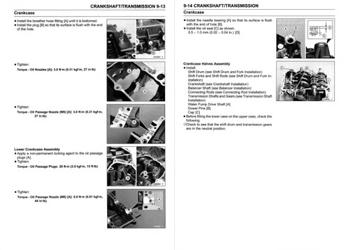 Kawasaki 2019 EX400 Service Manual