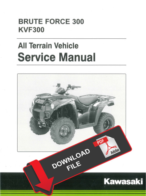 Kawasaki 2014 KVF300 Service Manual