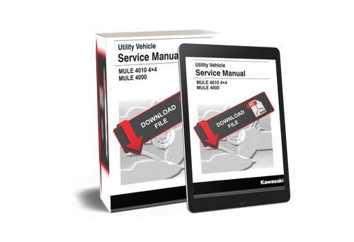 Kawasaki 2009 Mule 4000 Service Manual