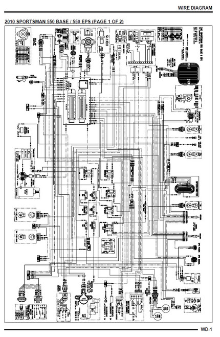 Polaris 2010 Sportsman 550 Atv Service Manual