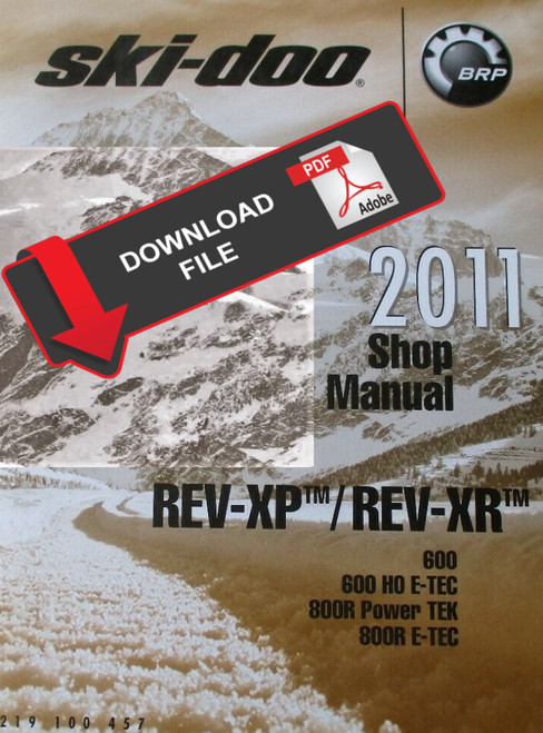 Ski-Doo 2011 Summit X 800R E-TEC Service Manual