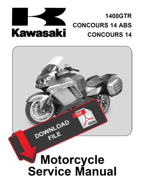 Kawasaki 2009 Concours 14 Service Manual