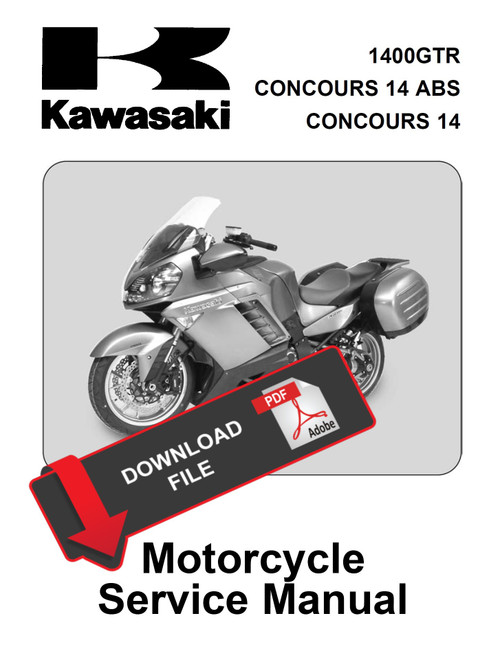 Kawasaki 2008 1400GTR Service Manual