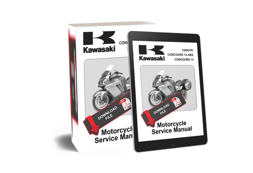 Kawasaki 2008 1400GTR ABS Service Manual