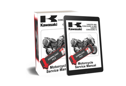 Kawasaki 2014 1400GTR ABS Service Manual