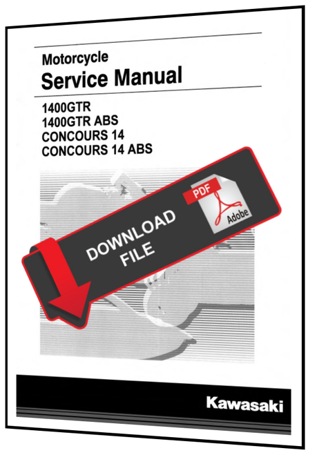 Kawasaki 2017 Concours 14 ABS Service Manual