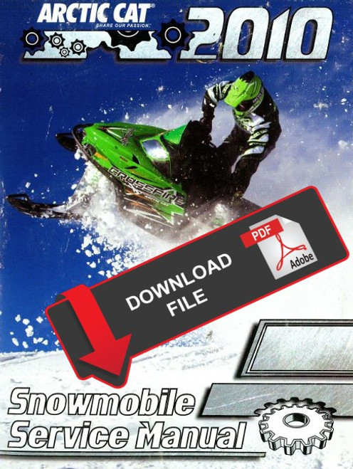 Arctic Cat 2010 F5 LXR Service Manual
