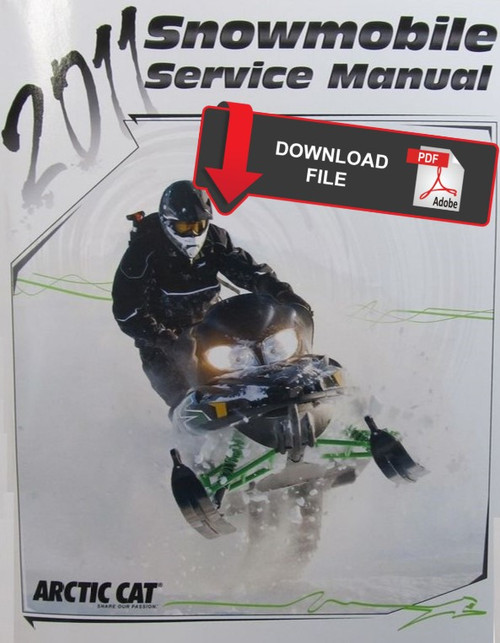 Arctic Cat 2011 Bearcat Z1 XT Limited Service Manual