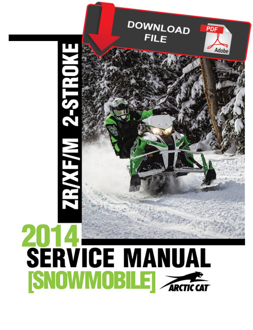 Arctic Cat 2014 M 8000 Sno Pro 162 Service Manual