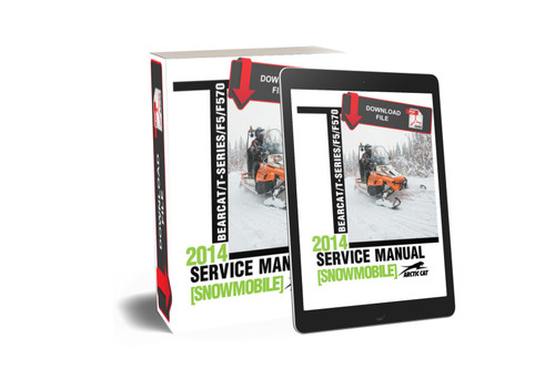 Arctic Cat 2014 T Z1 Snowmobile Models Service Manual