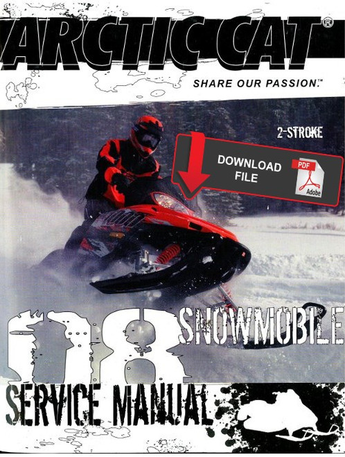 Arctic Cat 2008 2-Stroke Snowmobiles Service Manual