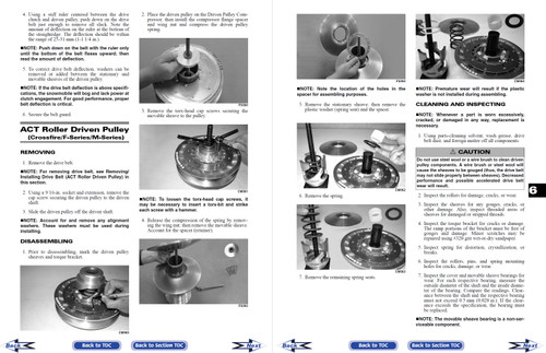Arctic Cat 2008 F1000 Efi 153 Sno Pro Snowmobile Service Manual