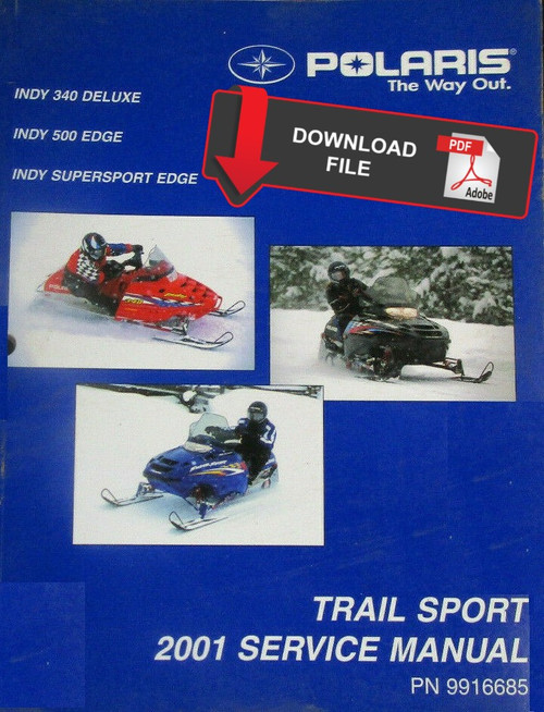 Polaris 2001 Indy 500 Edge Service Manual