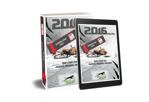 Arctic Cat 2016 zr 7000 RR 129 Service Manual
