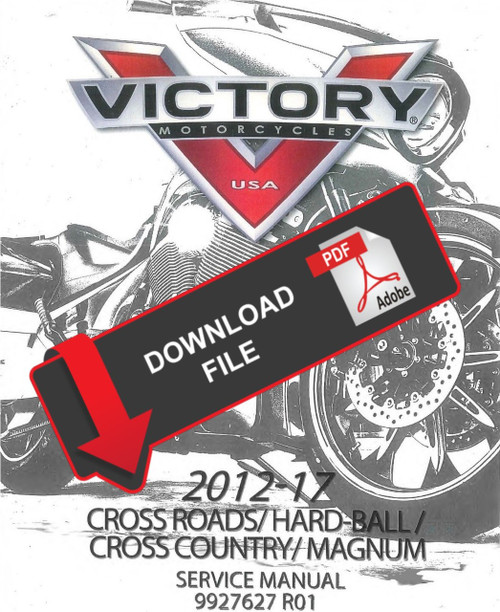 Victory 2012 Cross Roads Service Manual