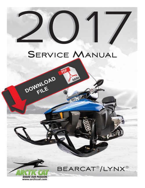 Arctic Cat 2017 Bearcat 2000 XT ES Service Manual