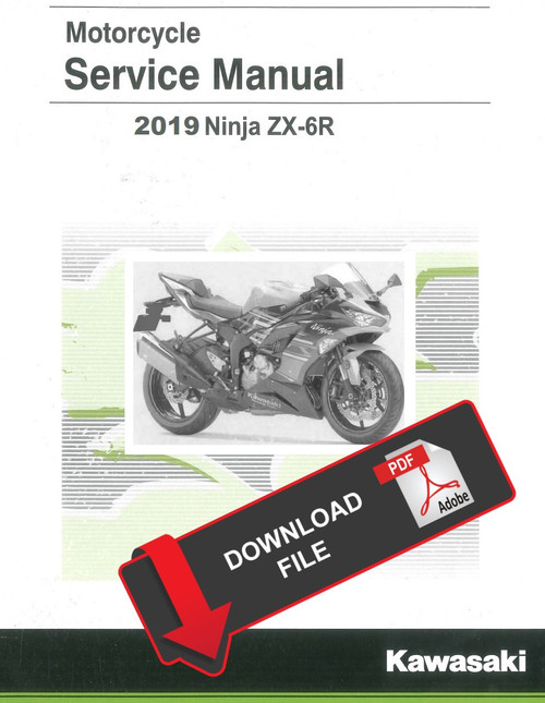 Kawasaki 2019 Ninja ZX-6R ABS Service Manual