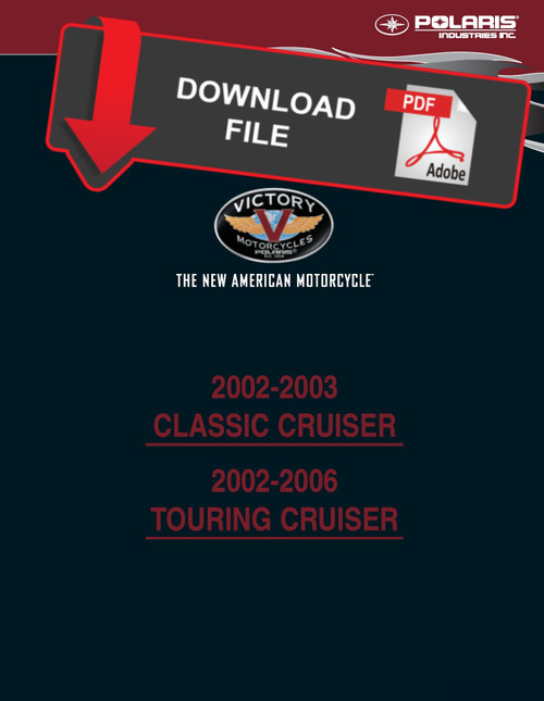 Victory 2005 Touring Cruiser Service Manual