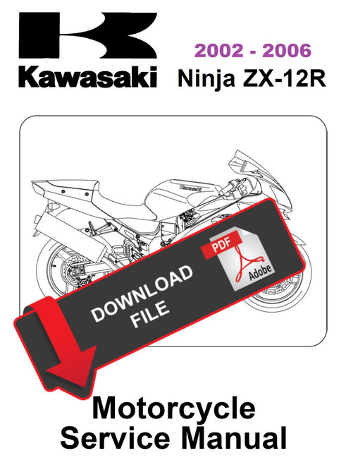 Service Manual Kawasaki 2005 Ninja ZX-6RR Repair