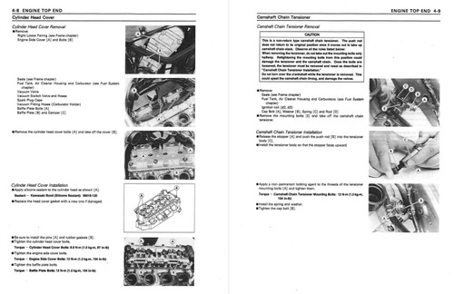 Kawasaki 1996 Ninja ZX-6R Service Manual