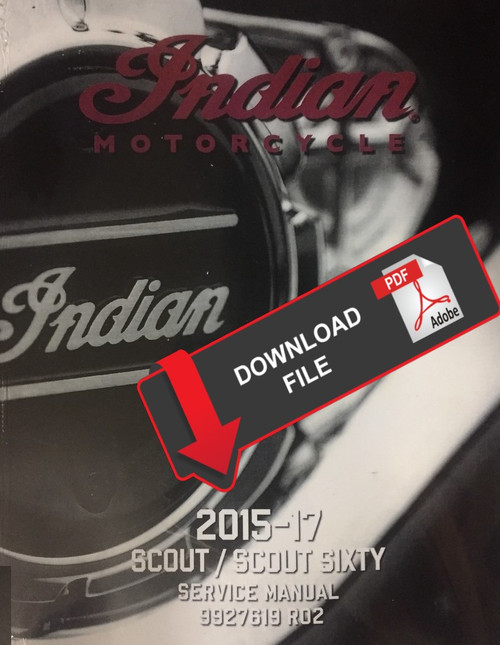 Indian 2016 Scout Service Manual