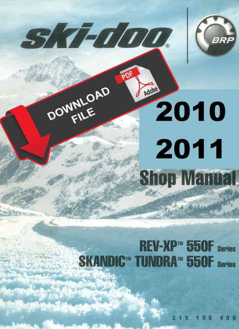 Ski-Doo 2010 Skandic Tundra LT 550F Service Manual