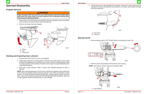 mercury motor repair manual