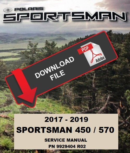 Polaris 2017 Sportsman 450 HO EPS Service Manual