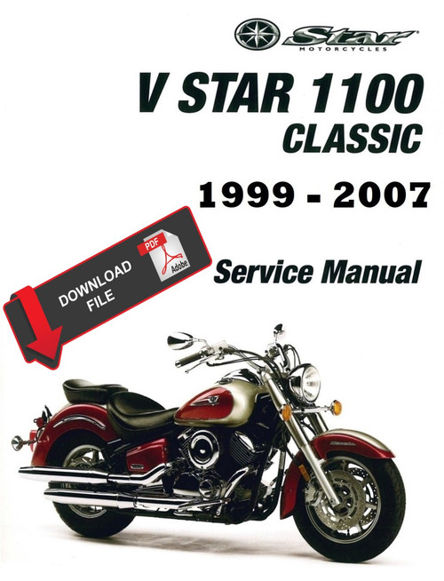 Yamaha 2002 V-Star 1100 Classic Service Manual