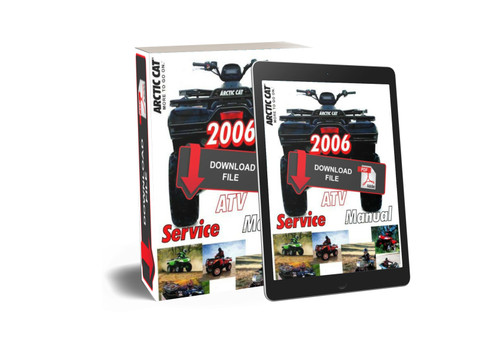 Arctic Cat 2006 ATV 400 4x4 Automatic TBX Service Manual