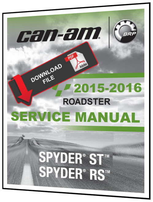 Can-Am 2016 Spyder ST Limited Service Manual