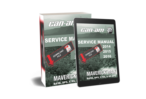 Can-Am 2014 Maverick Max 1000R Service Manual