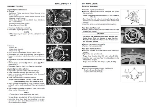 Kawasaki 2006 ZZR 1400 Service Manual