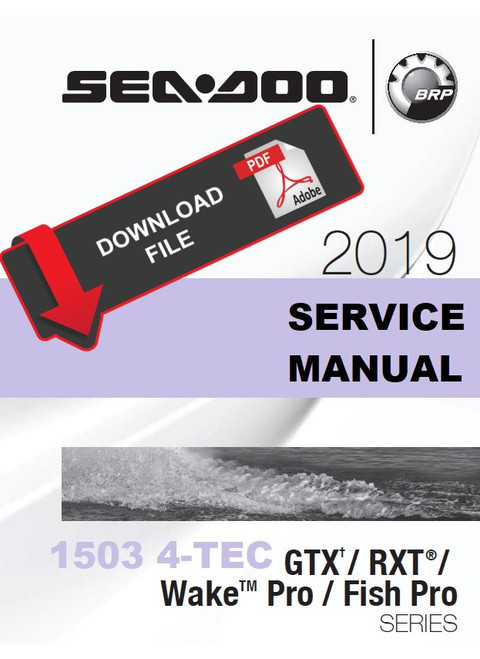 Sea-Doo 2019 Jetski 1503 4-TEC Service Manual
