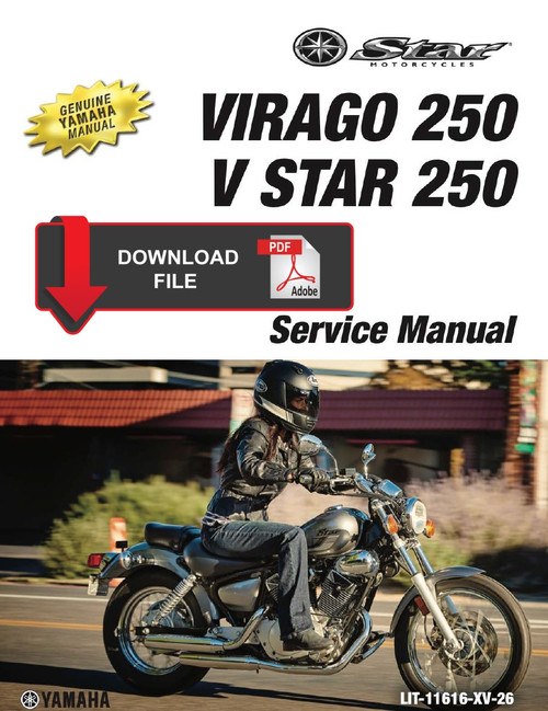 Yamaha 1989 V-Star 250 Service Manual
