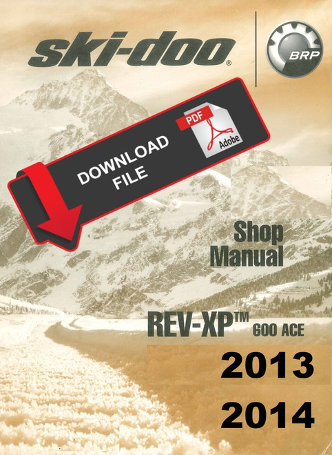 Ski-Doo 2013 Expedition Sport 600 ACE Service Manual