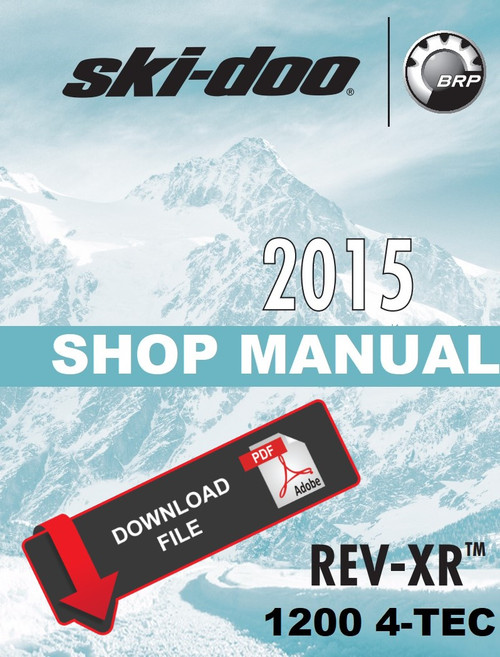 Ski-Doo 2015 MXZ X 1200 4-TEC Service Manual